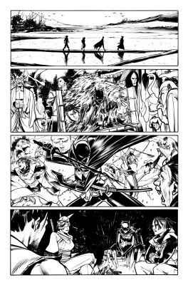 Juan Castro | Batgirl Issue 18 Page 13 | ComiConArt