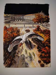 Ceppi - Dessin original couleur - Portfolio 10 ans d’aventures - BD Club Genève - (2000) | Catawiki