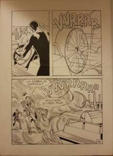 Di Bernardo, Giuseppe - Diabolik  - original plate from comic book "Colpo a Rimini" (2002) | Catawiki