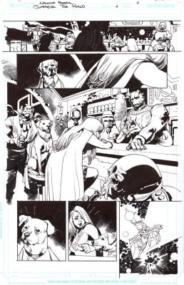 Mahmud Asrar | Supergirl: The World #1 Page 1 | Essential Sequential