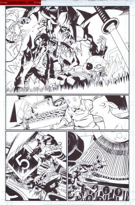 Dan Mora | Batman Deadpool Issue 01 Page 18 | Kwan Chang