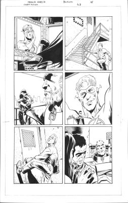 Countdown #43, pg 16 Manuel Garcia & Jimmy Palmiotti – Original Art | PaperFilms
