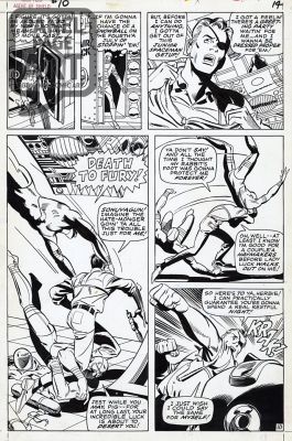 Frank Springer | Nick Fury: Agent of Shield 10 Page 10 | Panel Page Art