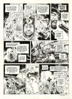 Ralph Meyer. Planche originale Undertaker | BDEnchères