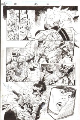 Lan Medina | Star Wars: Bounty Hunters #36 Issue 36 Page 12 | Next Comic Art