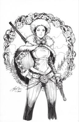 Siya Oum | Lady Mechanika the Devil in the Lake 2 Cover | TDArt