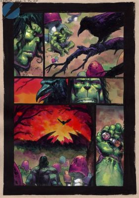 Nic Klein | The Infernal Hulk Issue 4 Page 20 | Felix Comic Art