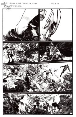 Von Randal | Doom 2099: Rage of Doom #1 Issue 1 Page 12 | Next Comic Art