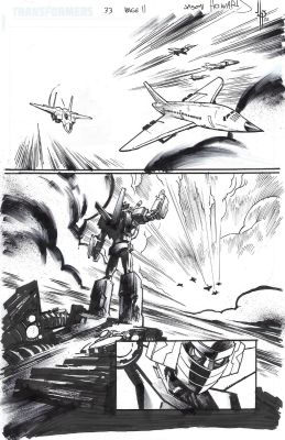 Jason Howard | Transformers (2023 Image) Issue 33 Page 11 | Splash Page