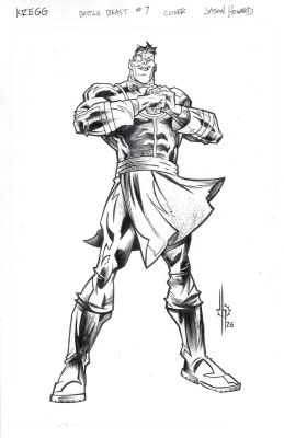 Jason Howard - Invincible Universe Battle Beast 2Nd Print Cover Kregg Issue 07 Page 2Nd Print Cover