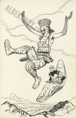 John Bolton | Classic X-Men Issue 31 Page Back Cover | Albert Moy