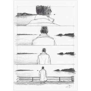 Laurent Bonneau - L‘étreinte - Page originale 189