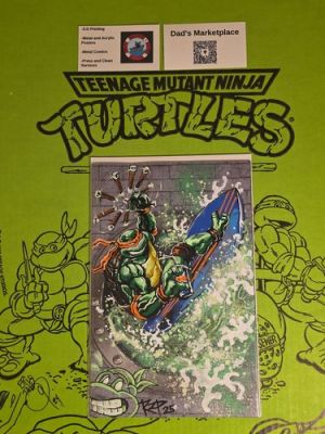 Original Art Rzp Sewer Surfer Mikey On smz Sewer Blank | eBay US (Buy It Now)