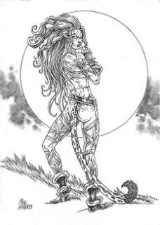 Ratera, Mike - Original drawing Miramaze - Kabur 