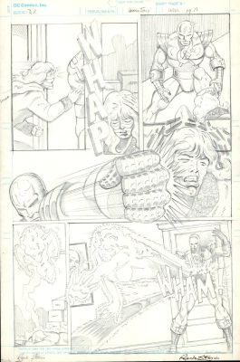 Rick Stasi | The Doom Patrol: the Bronze Age Omnibus P 13 (Negative Woman Battles Hammeer And Sickle!) 1987 | Romitaman
