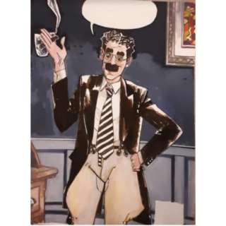 Luigi Piccatto – Dylan Dog – Groucho 1994 | Marco Lucchetti Art Gallery