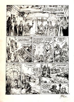 Gwendal Lemercier - Durandal #1 P 11 (Very Large Drawn Super Detailed)