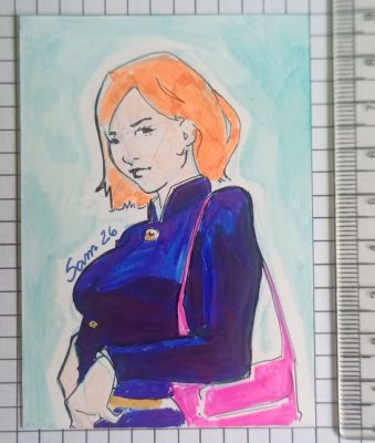 Samuel Silva | Nobara Sketch Card | Raremarq (Buy It Now)
