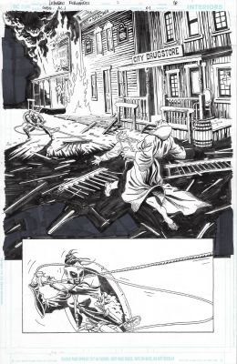 Leandro Fernandez | Batman Gotham By Gaslight a League For Justice Issue 01 Page 18 | Splash Page