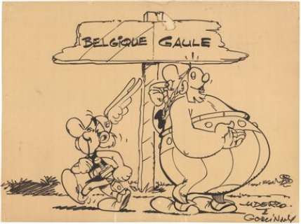 Albert Uderzo (1927-2020) | Asterix et Obelix | Huberty Breyne