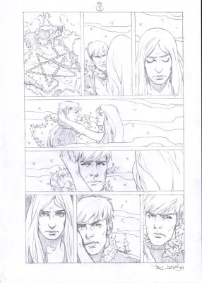 Paul Davidson – Ghost Rider – Spirits of Violence 4p9 | Berserker Art