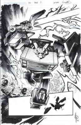 Jason Howard | Transformers (2023 Image) Issue 34 Page 11 | Splash Page