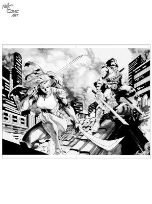 Dexter Soy | G.I. Joe #21 Issue 21 Page Cover | Next Comic Art