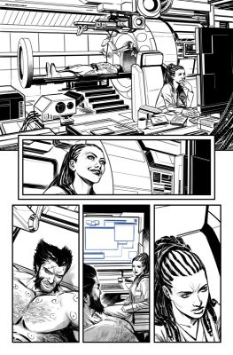 Julius Ohta | Wolverine Issue 22 Page 06 | ComiConArt