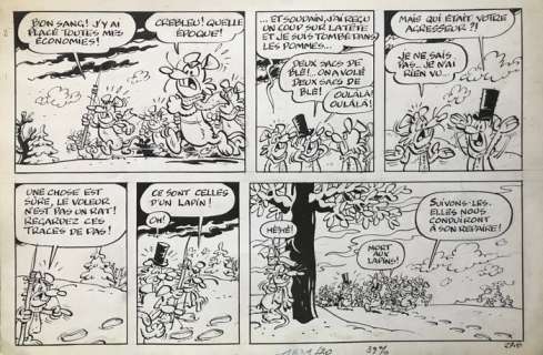 Macherot, Raymond - Planche originale (p.27b) - Sibylline et les Abeilles (1969) | Catawiki