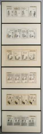Lot 92 - Group of Framed Original "Doonesbury" Comics