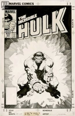 Mike Mignola - Hulk 307 Cover
