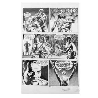 Fabio Civitelli – Il ritorno della Tigre Nera – Tavola n. 42