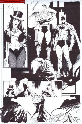 Dan Mora | Batman Superman Worldâ€™S Finest Issue 50 Page 15 | Kwan Chang