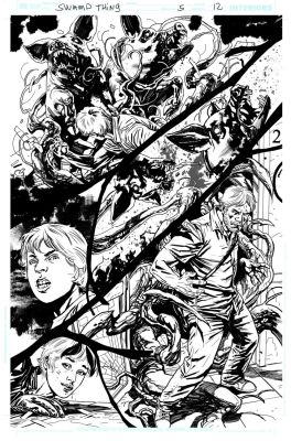 Yanick Paquette (Digital) | Swamp Thing #05 Page 12 Issue 05 Page 12 | Comic Art House