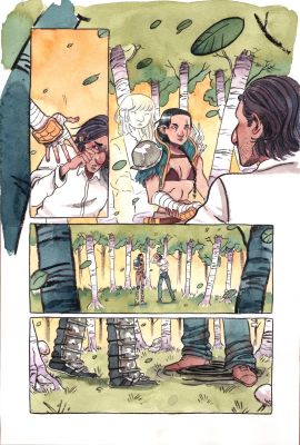 Morgan Beem | Author Immortal # 2 Page 21 | The Artist Bullpen