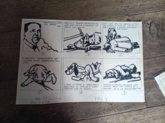 GAETANO TANINO LIBERATORE Stefano Tamburini Tavola originale Da Cannibale  1978 | eBay Europe