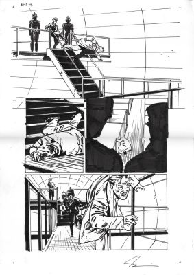 Jacob Phillips | The Peril of the Brutal Dark: an Ezra Cain Mystery Issue 05 Page 13 | Splash Page