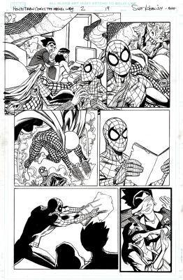 Scott Koblish | How To Read Comics the Marvel Way (All 19 Pages in Red Links Are $450 Each!) | Romitaman