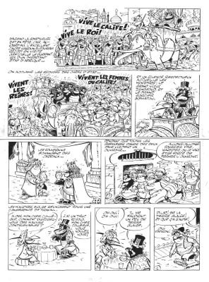 Tabary | IZNOGOUD, planche originale 1 La figurine magique | Galerie Napoléon