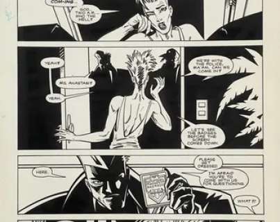 Pander Brothers | Grendel: Devil’s Legacy #7 / Pg. 20 - Original Page by the Pander Brothers | Pander Brothers