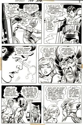 Bob Brown, Murphy Anderson | Superboy #194 P 7 (Superboy Throughout!) 1972 | Romitaman