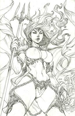 Paolo Pantalena | Lady Satanus: Sinister Urge # 1 | More Great Art