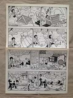 Nys, Jef - Originele pagina - Jommeke - De muzikale Bella | Catawiki