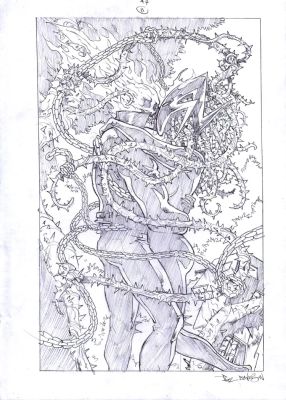 Paul Davidson – Ghost Rider – Spirits of Violence 4p11 | Berserker Art