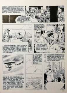 Mermoz - Attilio Micheluzzi - original page - (1986) | Catawiki