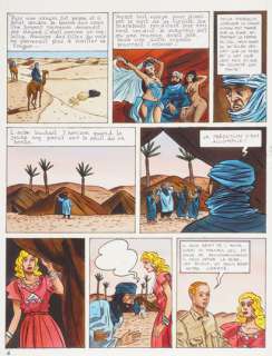 Loustal, Jacques de (1956) | Dessin original couleur de la page 6 de l’album Mémoires… | Stanley’s Auction