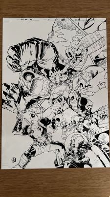 Deadpool April Pool’s Day #1 (One Shot) Cover A Regular David Baldeón Cover