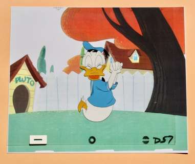 Donald Duck - Disney + Donald + Original Animation Production Cel - Other | Catawiki