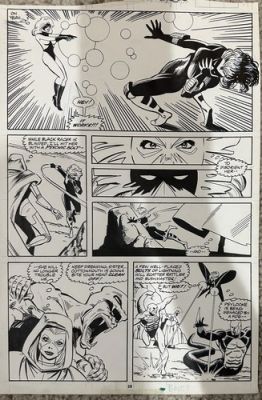X-MEN ANNUAL #13 PG 28 ORIGINAL MIKE VOSBURG COMIC ART PAGE! ATLANTIS ATTACKS! | eBay US (Buy It Now)