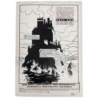 DC Showcase #8 Original Storyboard Production Comic Art Signed by Teddy Kristiansen | Los Angeles Estate Auction